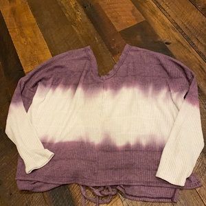 Girls vintage Havana tie dye Long sleeve tee